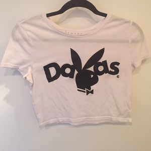 PLAYBOY Dallas crop top