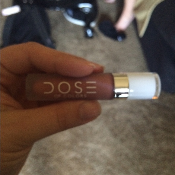 Dose of Colors Liquid Lipstick in Bare With Me! ⭐️
