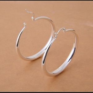 Sterling Silver Hoops