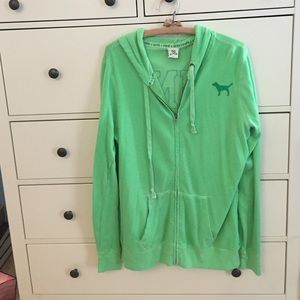 PINK Victoria's Secret comfy zip up