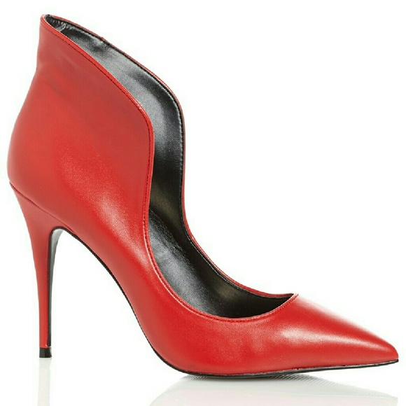 High collar women pump shoes size 8 - Picture 1 of 2