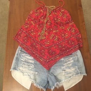 🎀American Eagle Printed Tank: size small