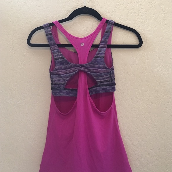 Lululemon tank with Built-In Sports Bra - Picture 3 of 3