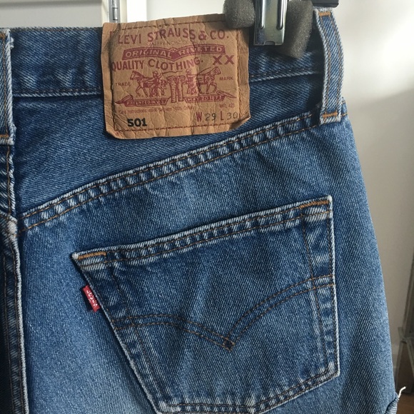 Levi's Shorts - Vintage Levi's 501 Cut Off Shorts 29/26 Levi's Shorts - Vintage Levi's 501 Cut Off Shorts 29/26