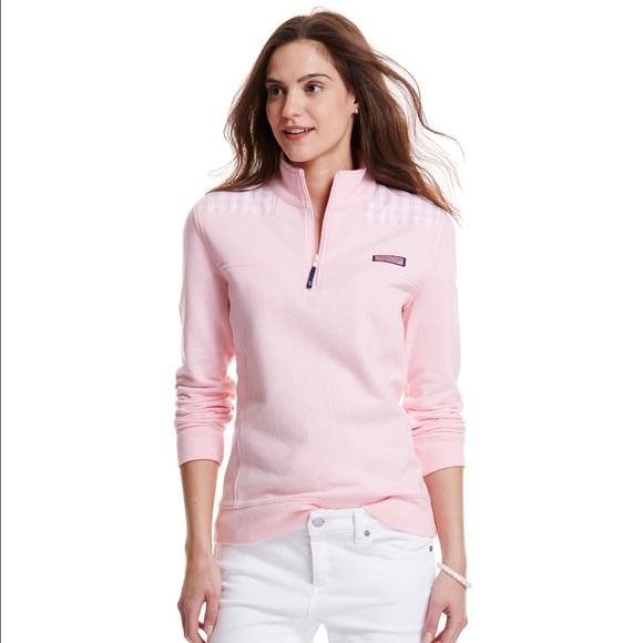 FINAL PRICE NWT VV Pink Gingham Shep Shirt