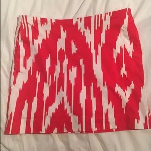 Womens J crew Skirt pockets zipper size 6