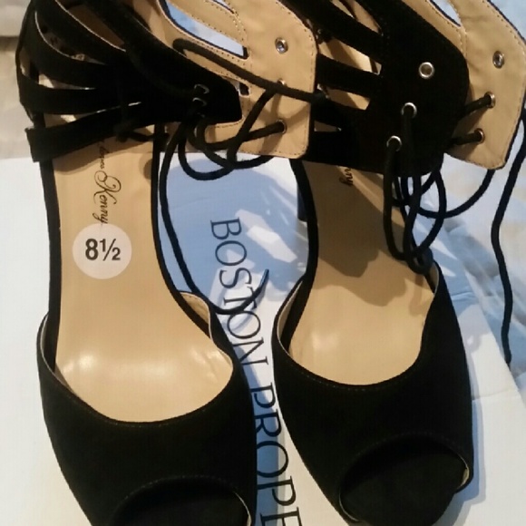 Black dress sandal