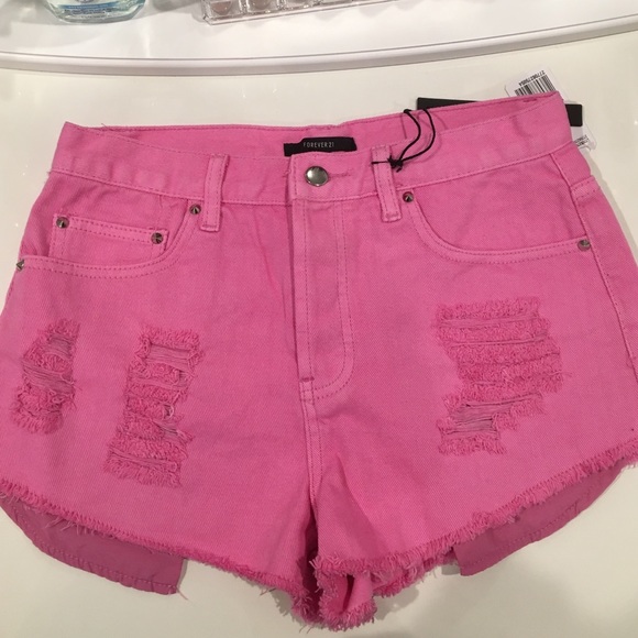 Forever 21 high rise shorts