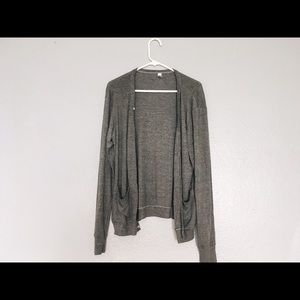 American Apparel Grey Cardigan