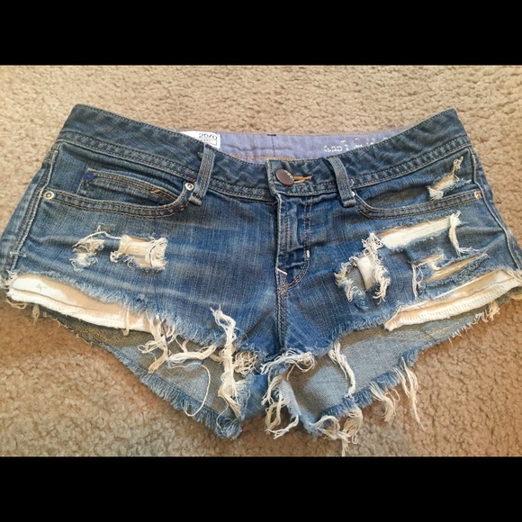 Cute ripped booty shorts