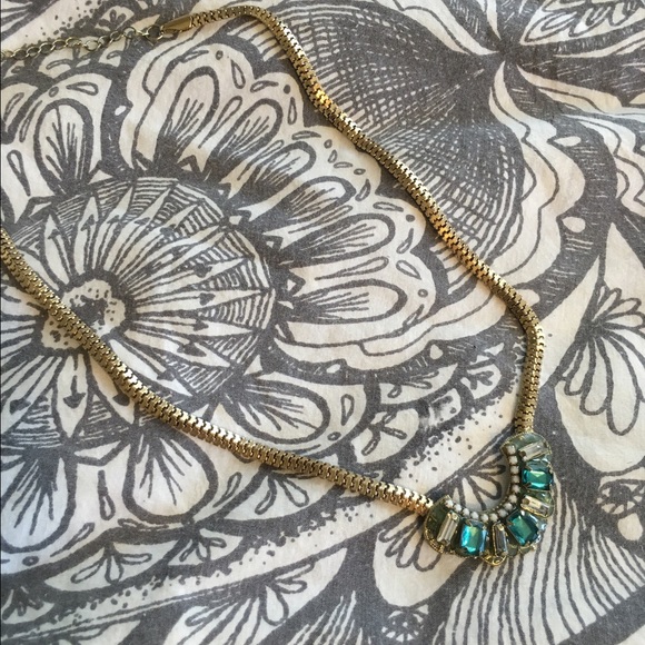 Green and gold necklace free with a bundle