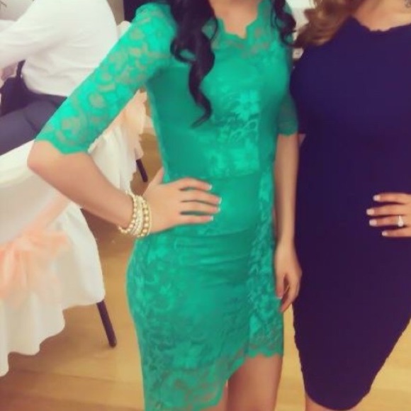 Bebe lace dress
