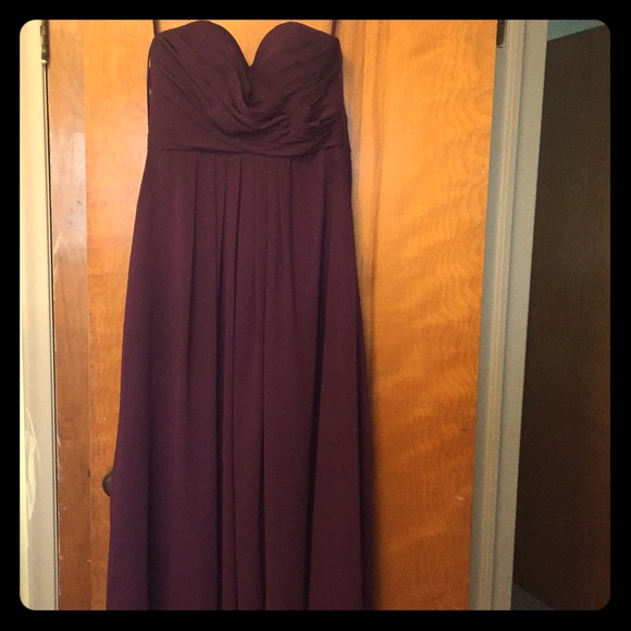 Strapless dress TO BE THROWN OUT ON 10/31!!!