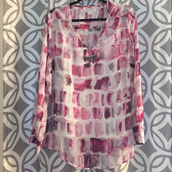 Pink Long sleeved top