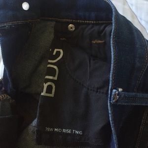 BDG mid rise twig skinny jeans