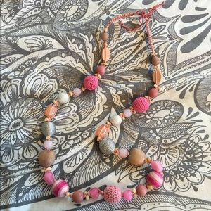 Chunky bead necklace