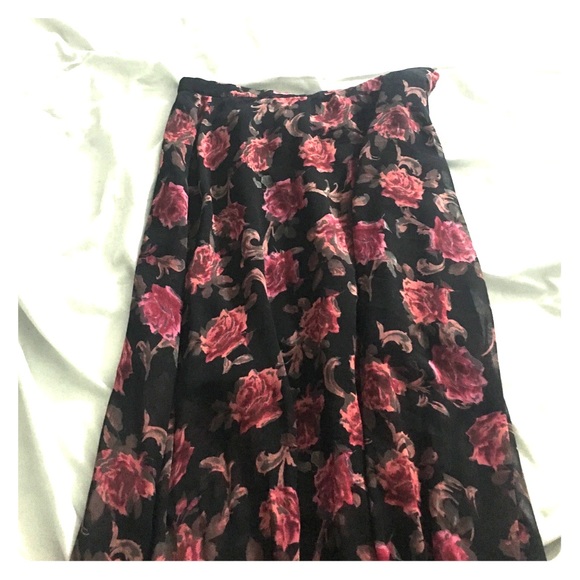 Maxi Floral Skirt