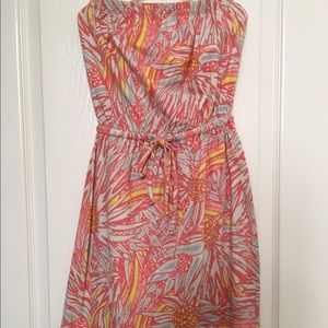 Cotten strapless dress