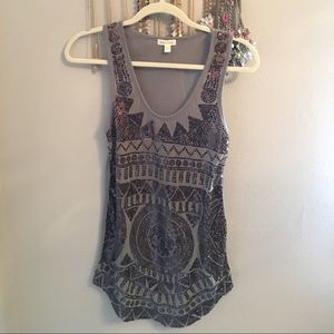 Long Sequin top/ dress. Worn 2 times!