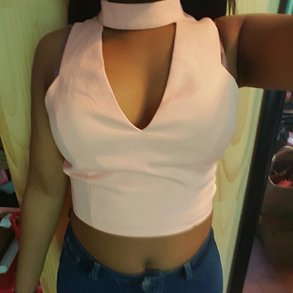 V- Cut Crop top