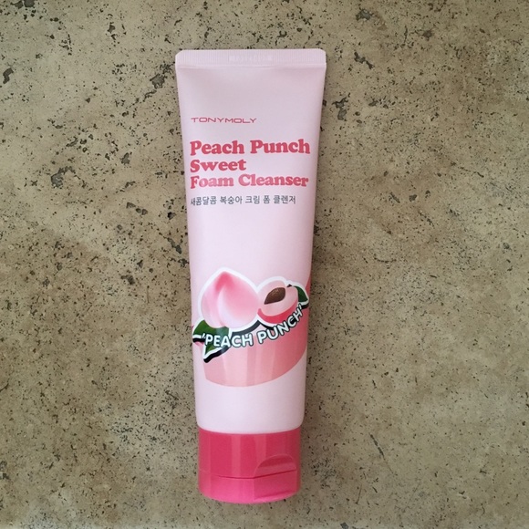 tonymoly peach cleanser