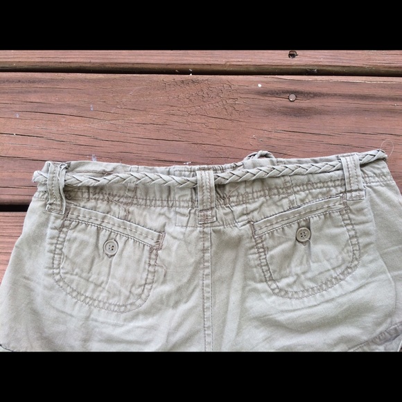 Front Tie Shorts - Picture 3 of 3