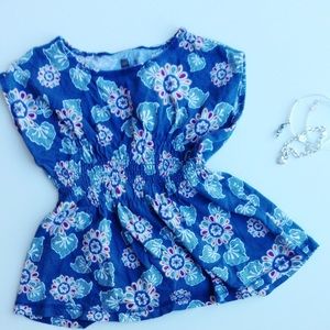 Tea Collection peplum top 💙