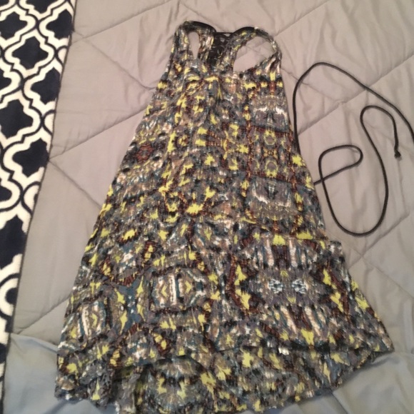 Vans tie-back dress
