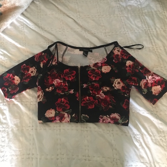 Floral Crop Top