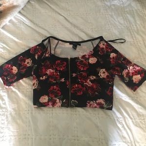 Floral Crop Top