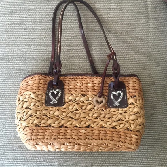 Brighton straw bag