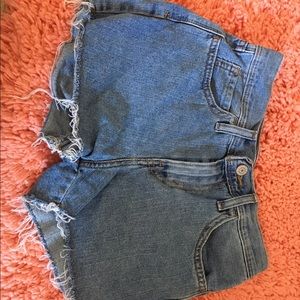 high waisted shorts