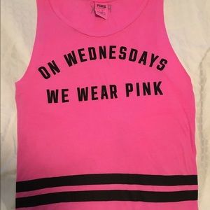❗️TRADED❗️VS Pink Mean Girls Tank