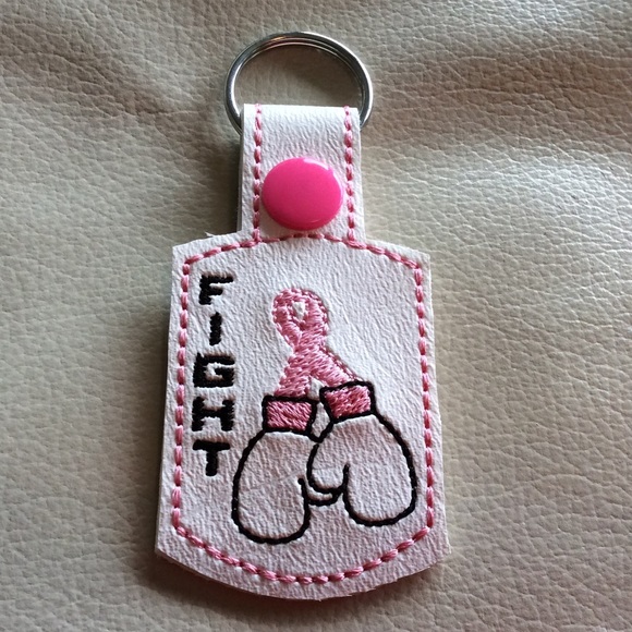 Fight Cancer Awareness Key Chain - Picture 1 of 1