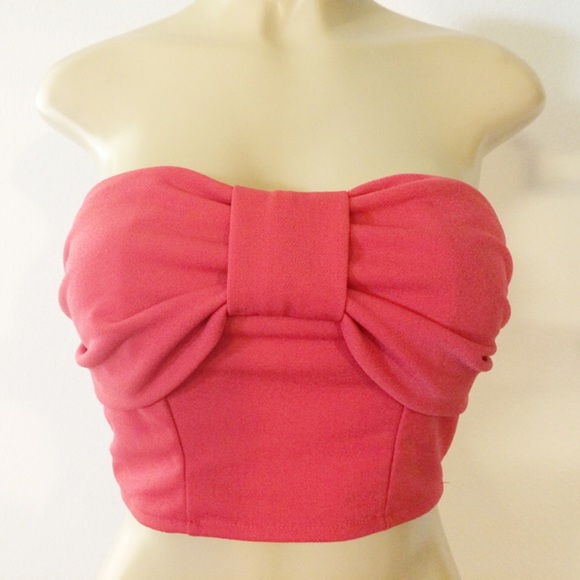 Heart Bow Summer Sleeveless Crop Top