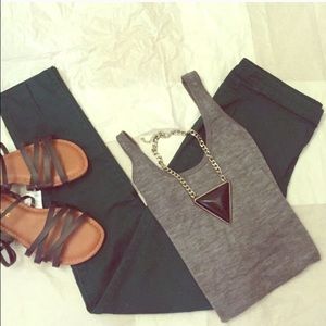 Skinny Twill Pants