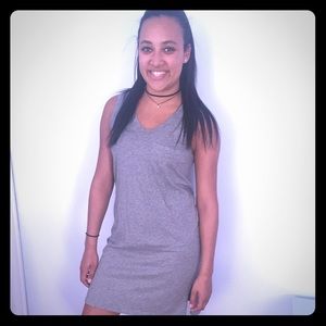 JCrew Grey Tank Top Dress