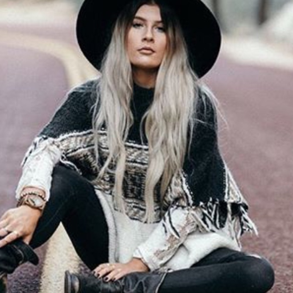 Free People Labyrinth Poncho