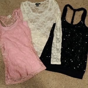 Lot of 3 tops