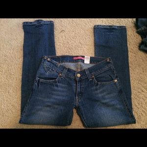 Juniors Levi's 504 Slouch Straight cut jeans