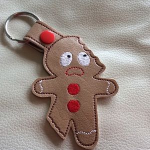 Gingerbread Key Chain