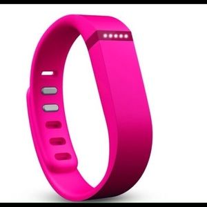 Pink Fitbit flex