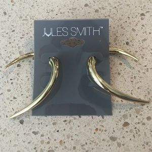 Jules Smith Gold Dagger Earrings NEW