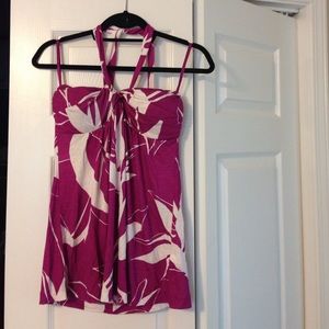 Tropical Banana Republic  halter