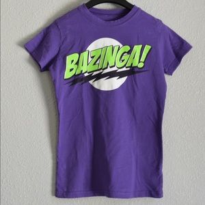 Bazinga! Tee (Big Bang Theory)