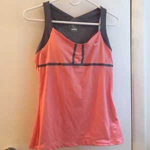 Nike Pink Dri-Fit Tank Sz M