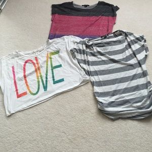 Bundle of 3 Forever 21 Tops Size L