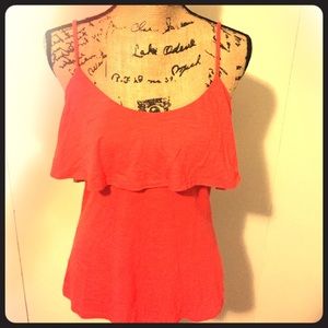 Decree coral tank top