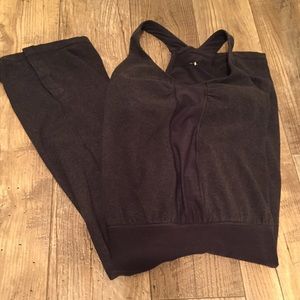 Lululemon charcoal onesie
