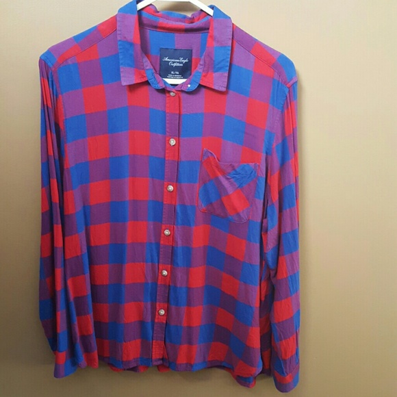 Cute ae button down shirt